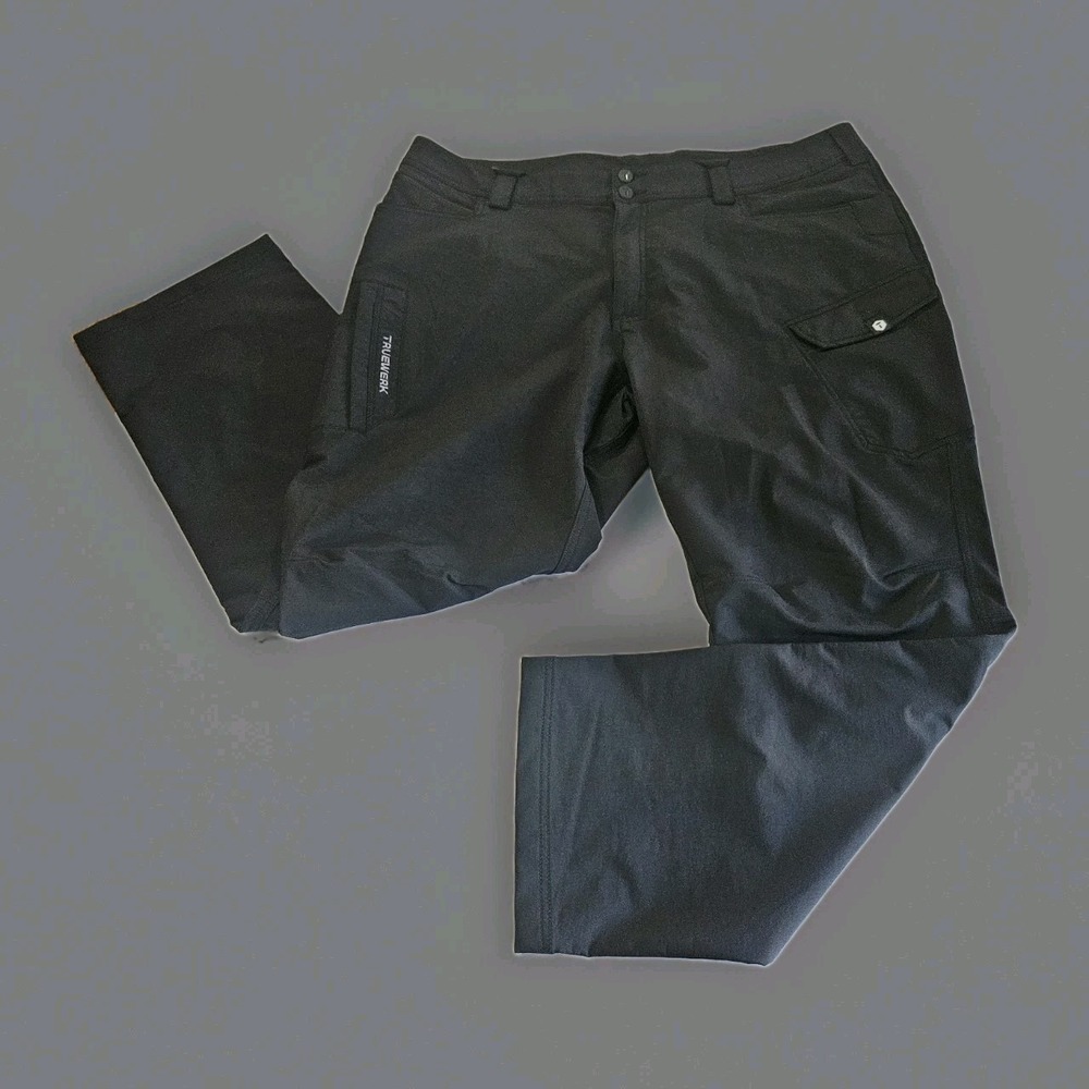 WERKPANT by TRUEWERK In Black Men's Size 40x30 Pants Zipper Pockets Belt Loops
